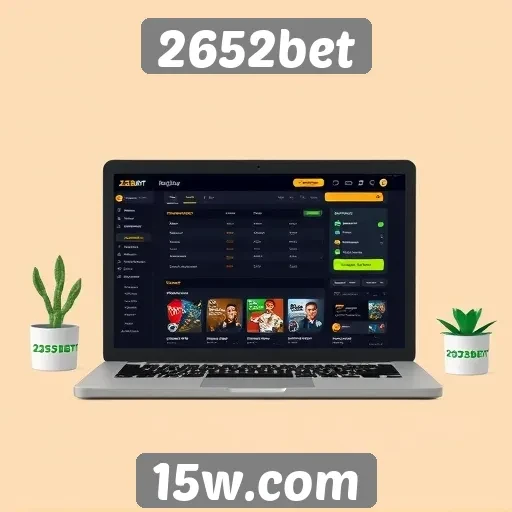 Análise da interface usuário do site 2652bet